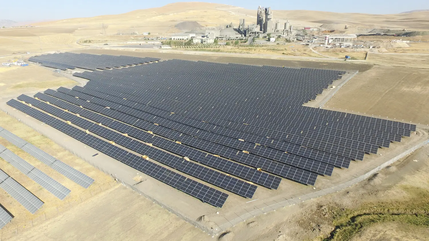 Muş Yurt Çimento güneş enerjisi santrali