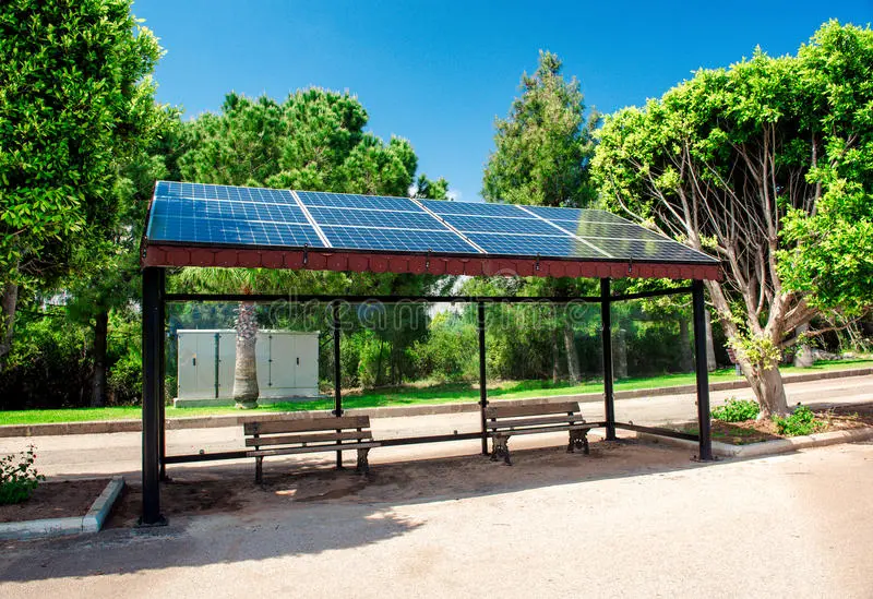 Güneş panelli otopark üstü sistem